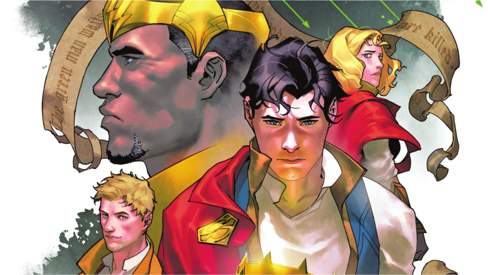 Superman and other DC characters