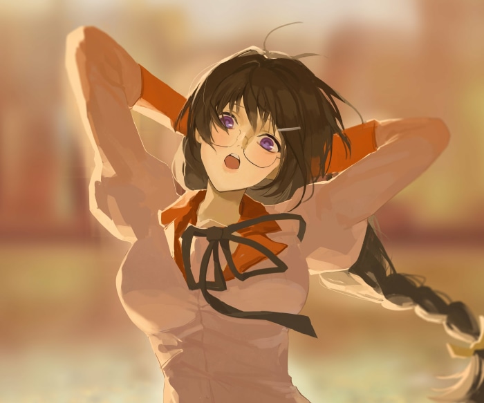 Tsubasa Hanekawa from Monogatari Series