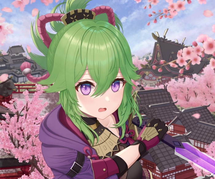 Kuki Shinobu from Genshin Impact