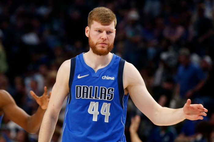 Dāvis Bertāns of the Dallas Mavericks