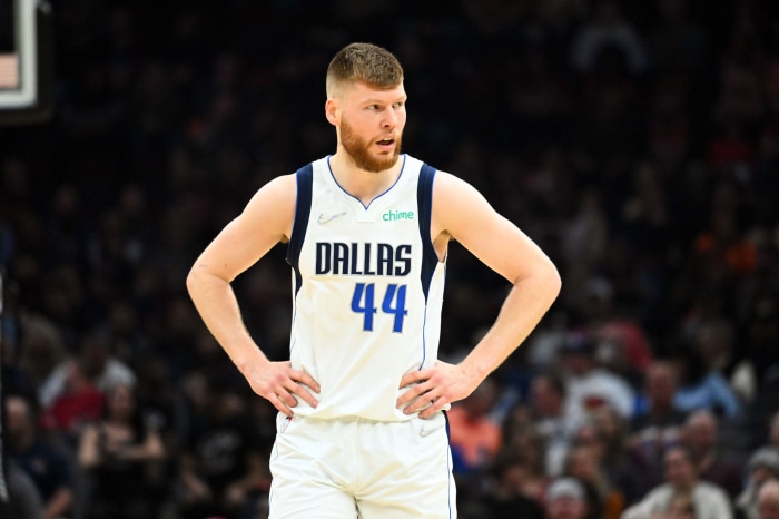 Dāvis Bertāns of Dallas Mavericks