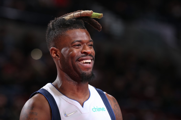 Reggie Bullock of the Dallas Mavericks