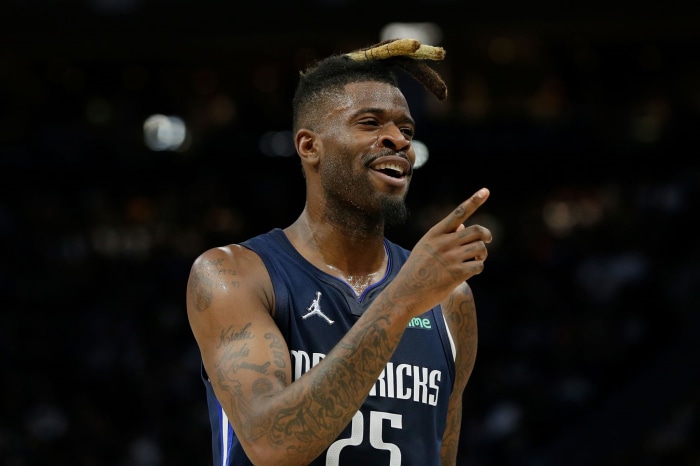 Reggie Bullock of the Dallas Mavericks