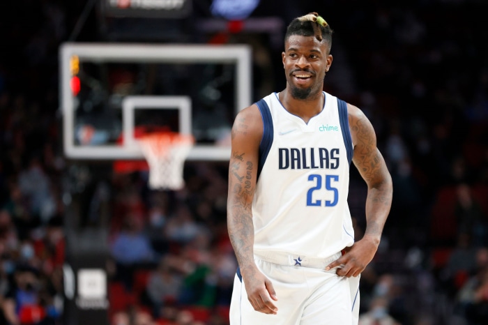 Reggie Bullock of Dallas Mavericks