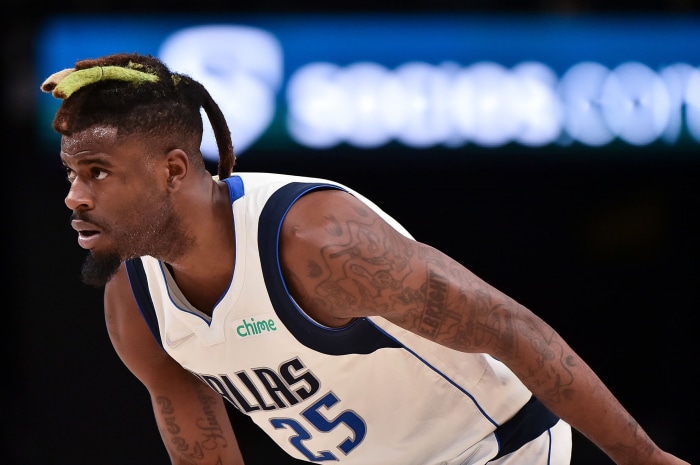 Reggie Bullock of Dallas Mavericks