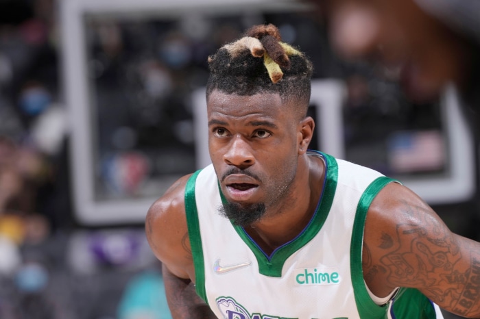 Reggie Bullock of the Dallas Mavericks