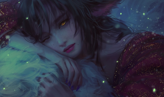 Ahri from League of Legends 4K