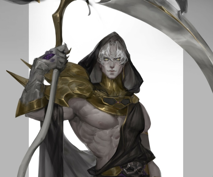 Thanatos by Darya Kozhemyakina
