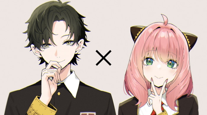 Anya Forger and Damian Desmond from Spy X Family