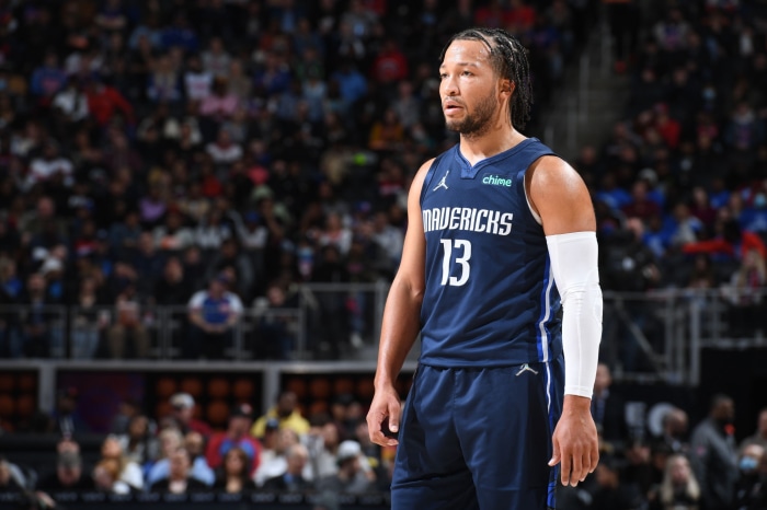 Jalen Brunson of the Dallas Mavericks