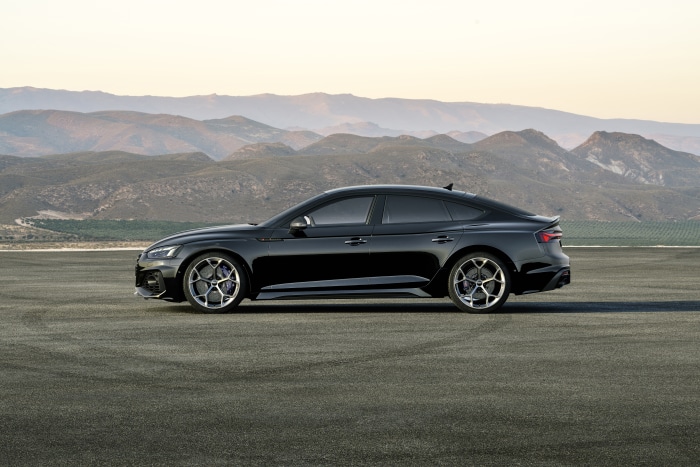 Black Audi RS5 4K