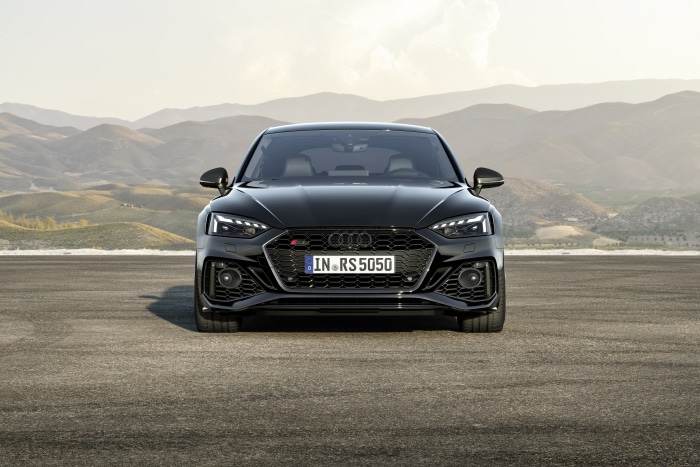Black Audi RS5 4K