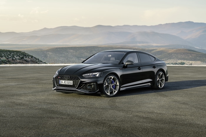 Black Audi RS5 4K