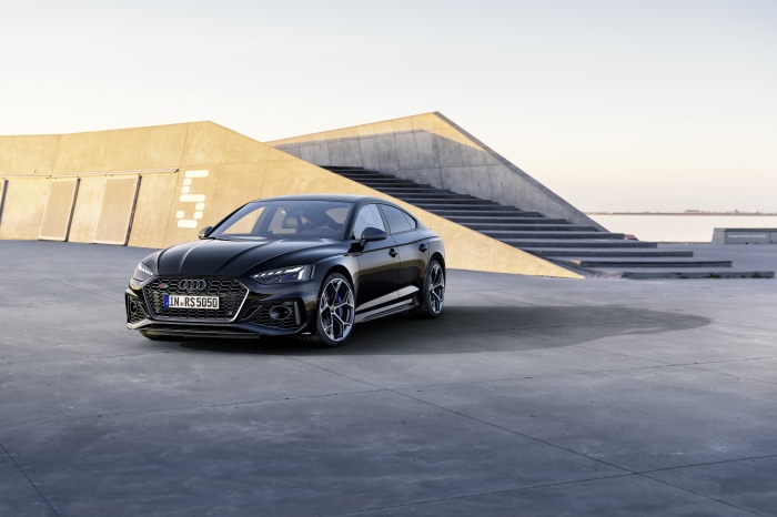 Black Audi RS5 4K
