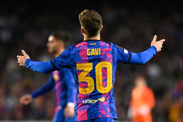 Gavi 30 Barcelona Football Player