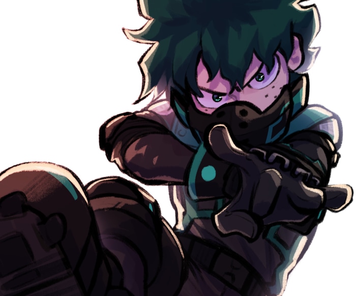 Izuku Midoriya from My Hero Academia