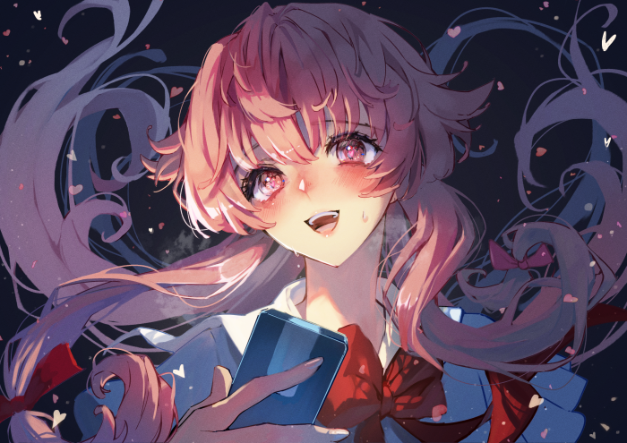Yuno Gasai from Mirai Nikki