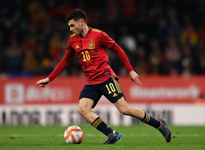 Pedri from Spain national football team