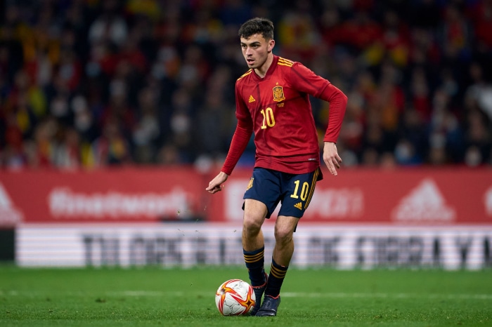 Pedri from Spain National Team