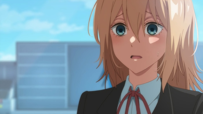 Olivia from Trapped In A Dating Sim