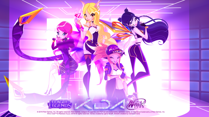 KDA League of Legends Winx Club