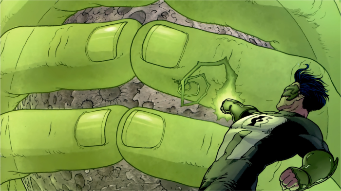 Green Lantern from JLA by Frank Quitely