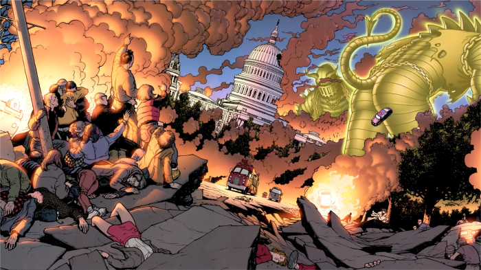 JLA Earth 2 by Frank Quitely