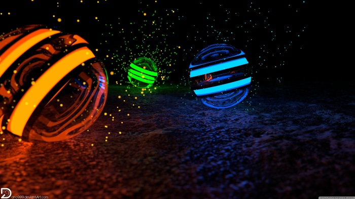 Artistic Spheres 4K