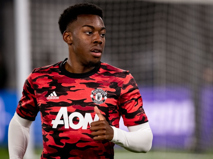 Anthony Elanga from Manchester United