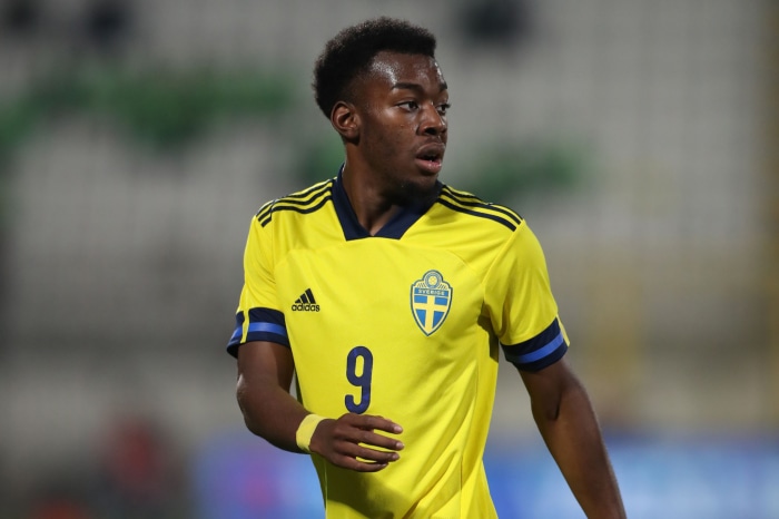 Anthony Elanga of Sweden National Football Team