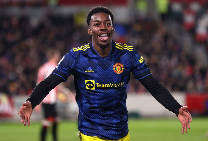 Anthony Elanga from Manchester United