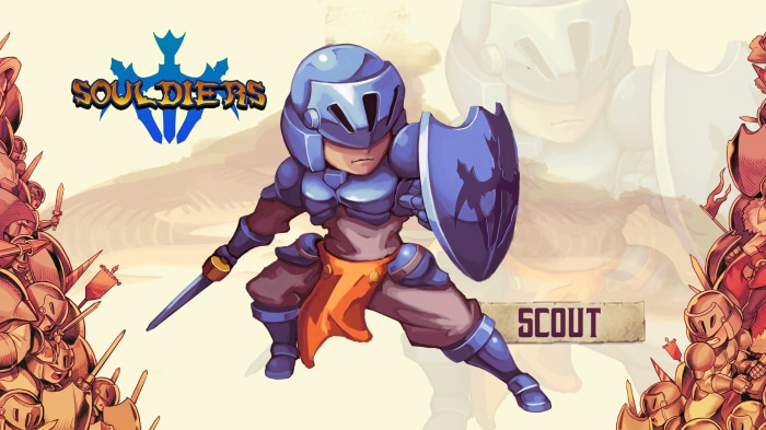 Souldiers Scout character art