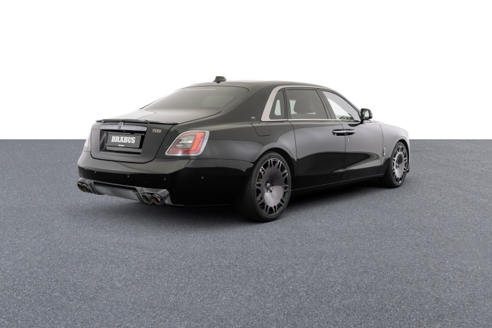 Black Brabus Rolls-Royce Ghost Sedan