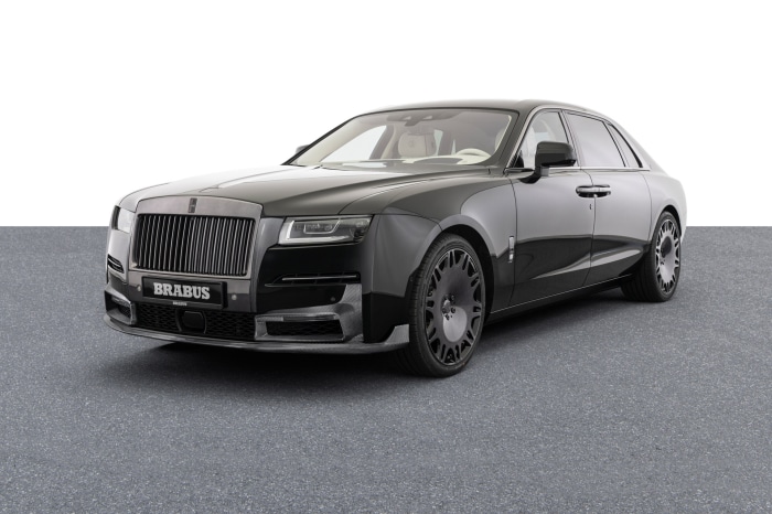 Black Brabus Rolls-Royce Ghost Sedan