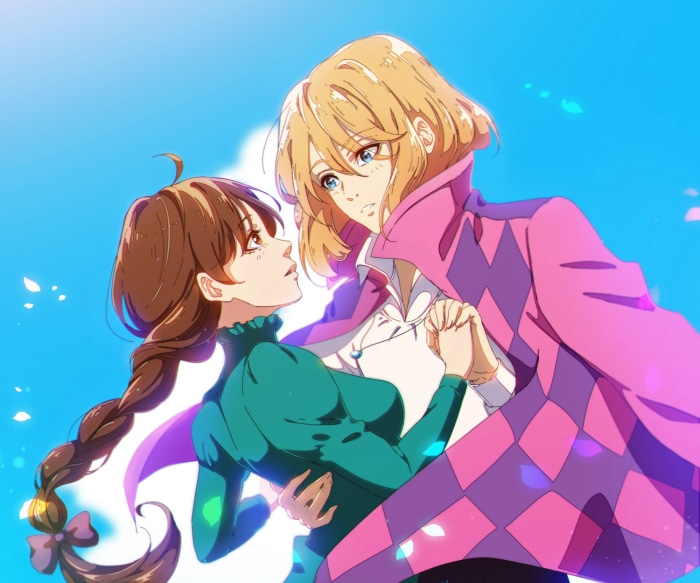 Sophie Hatter and Howl Jenkins Pendragon from Howl's Moving Castle