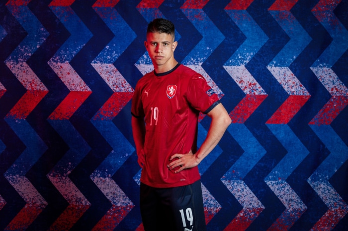 Adam Hložek Czech Republic National Football Team