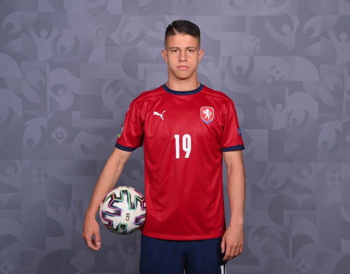 Adam Hložek Czech Republic National Football Team