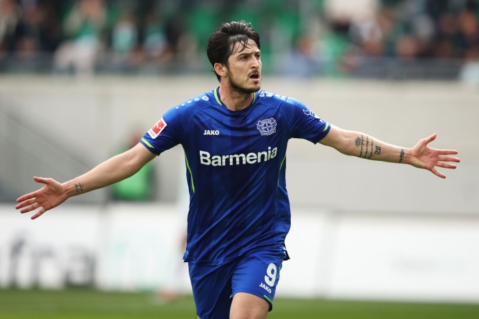 Sardar Azmoun of Bayer 04 Leverkusen