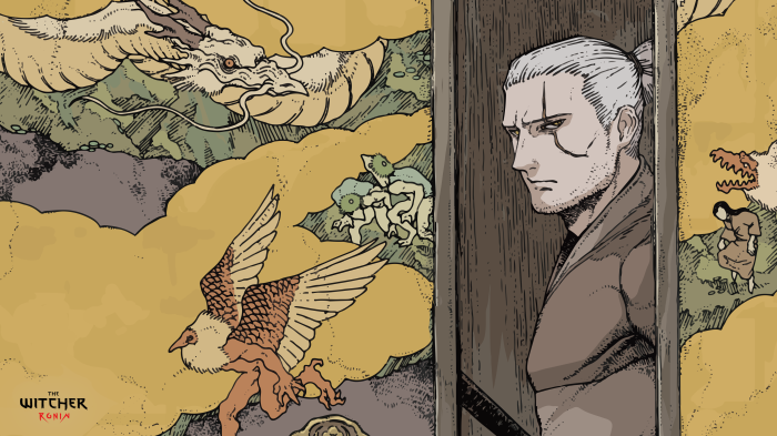 Geralt of Rivia from The Witcher: Ronin