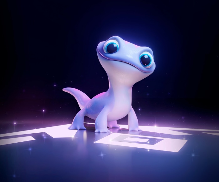 Bruni the Salamander from Frozen 2