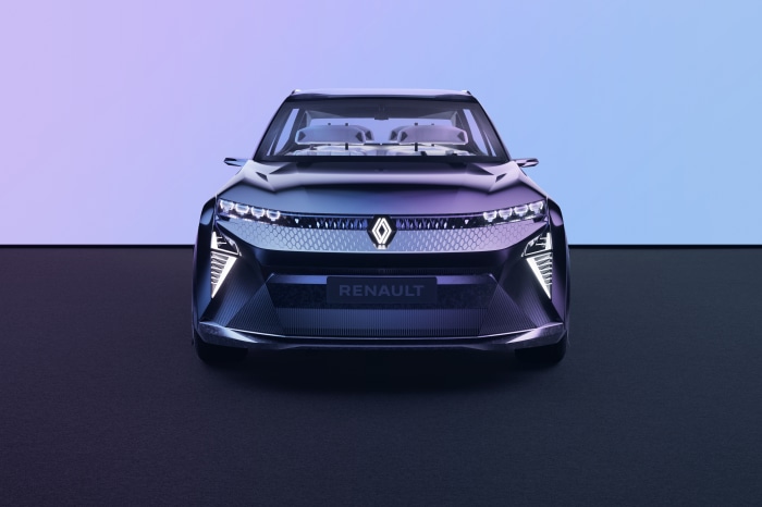 Renault Scénic Vision concept car front view