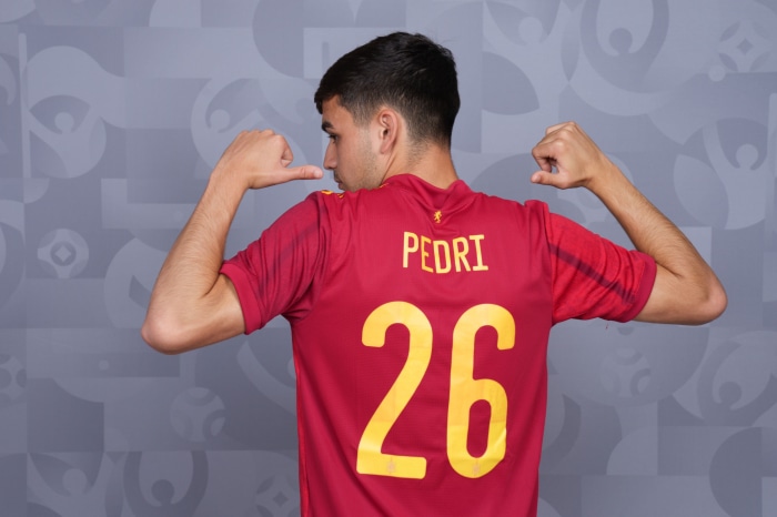 Pedri from Spain National Team