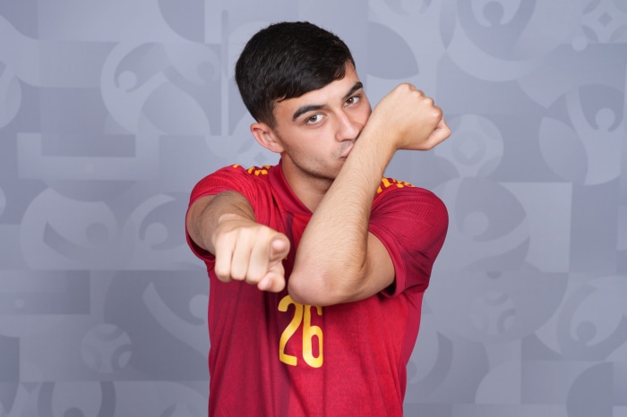 Pedri from Spain national football team