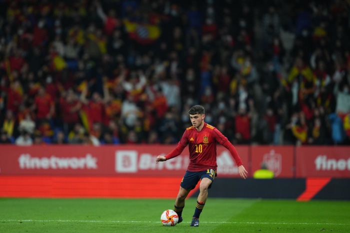Pedri from Spain national football team