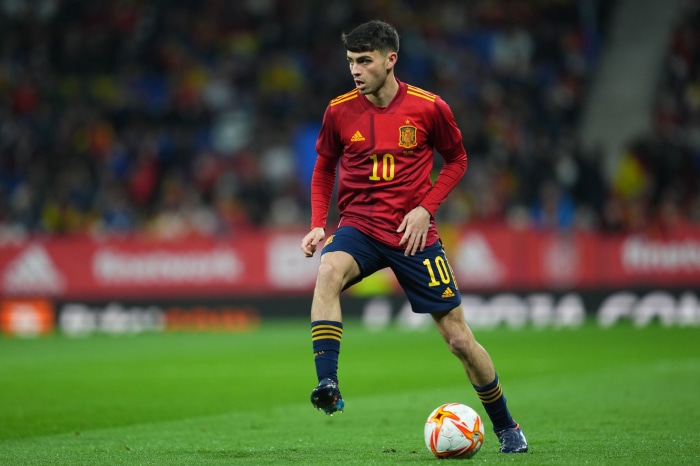 Pedri from Spain national football team