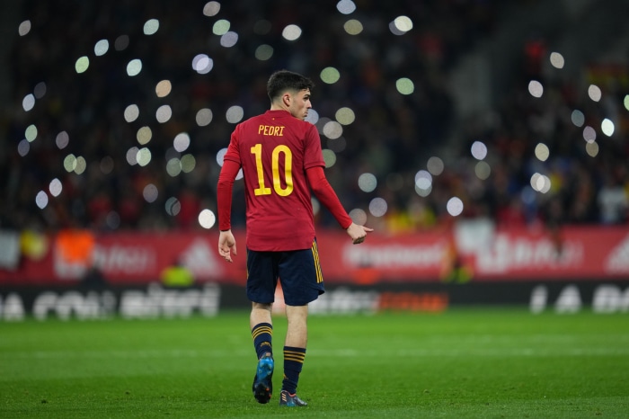Pedri from Spain National Team