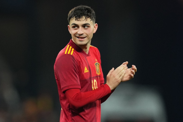 Pedri from Spain National Team