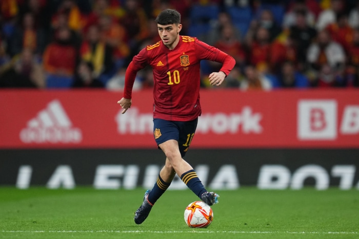 Pedri from Spain National Team