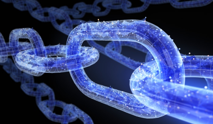 Abstract Blockchain Network 4K