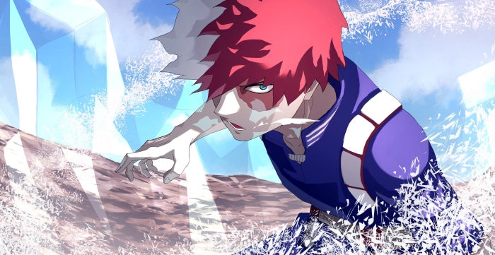 Shoto Todoroki from My Hero Academia